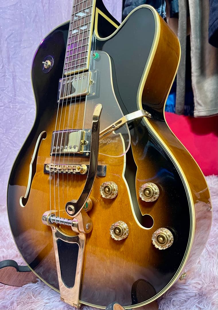 Aria Pro II FA-70TR フルアコ / Bigsbyタイプトレモロ