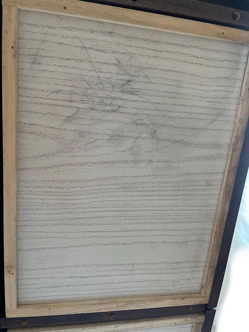 アクタス購入ウォールナットダイニングテーブル１２０センチ引き出し付き