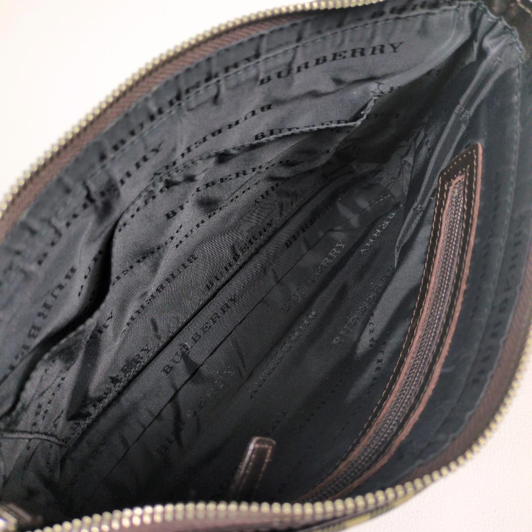 バーバリー ノバチェック ショルダーバッグ ハンドバッグ ブラウン 2way