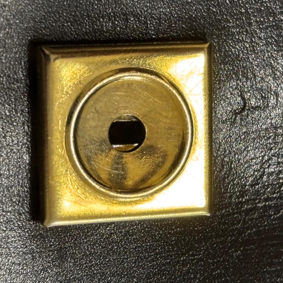 DIor ディオール ダークブラウン レザー ハンドバッグ