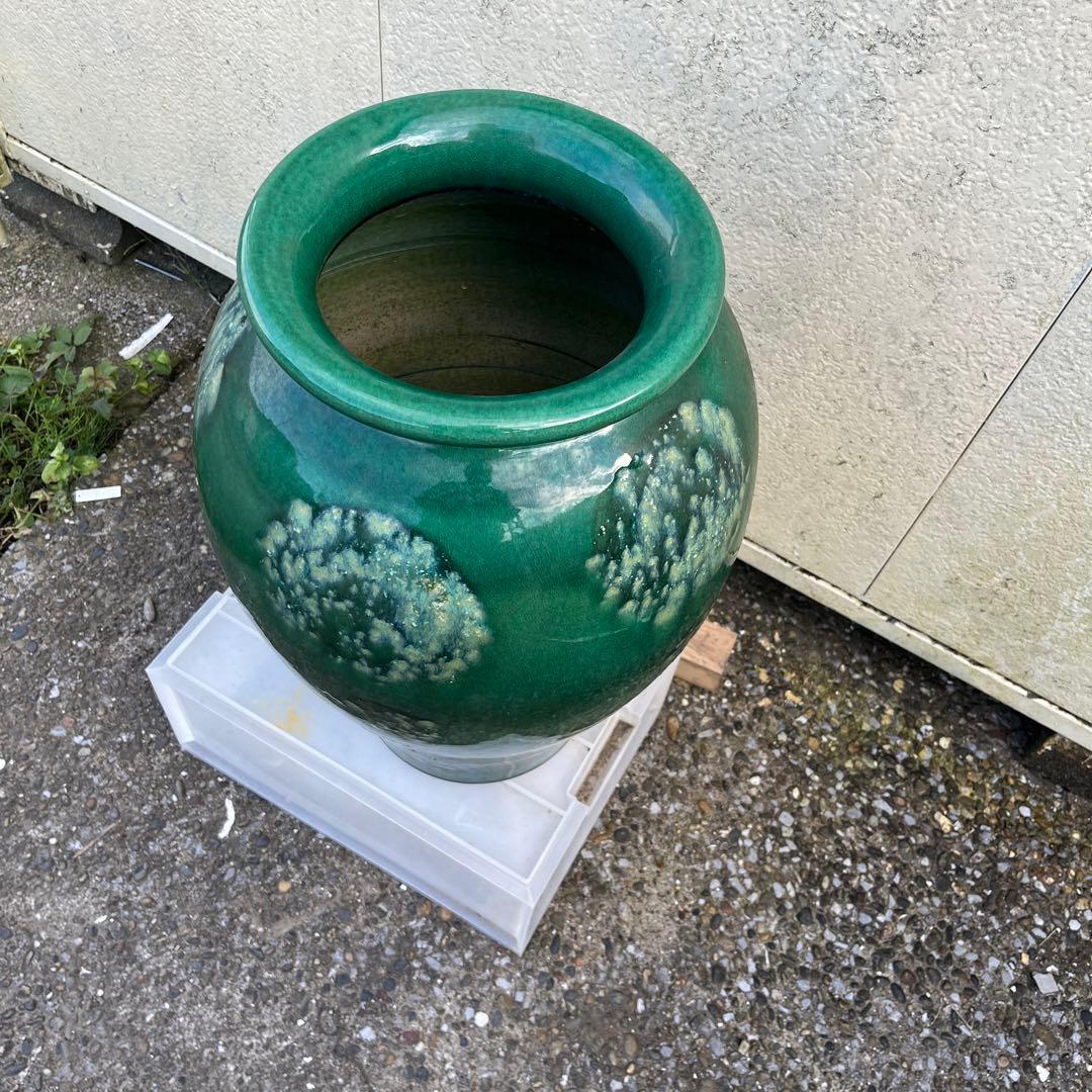 レトロ　大型フラワーベース