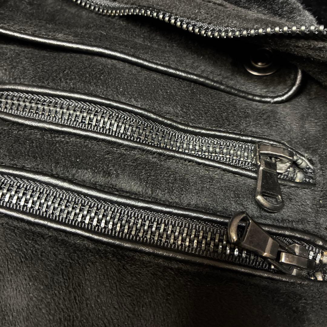 ダークコア　ギミック　平成　お兄系　ジャケット　モッズコート　グランジ　ファー