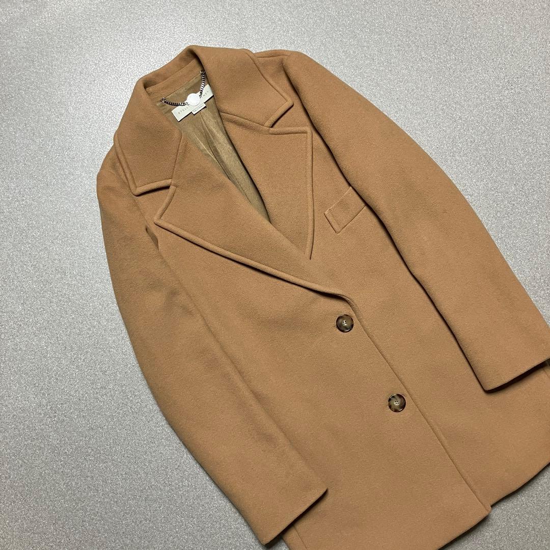 キャメル✨ラムウール】ステラマッカートニー チェスターコート