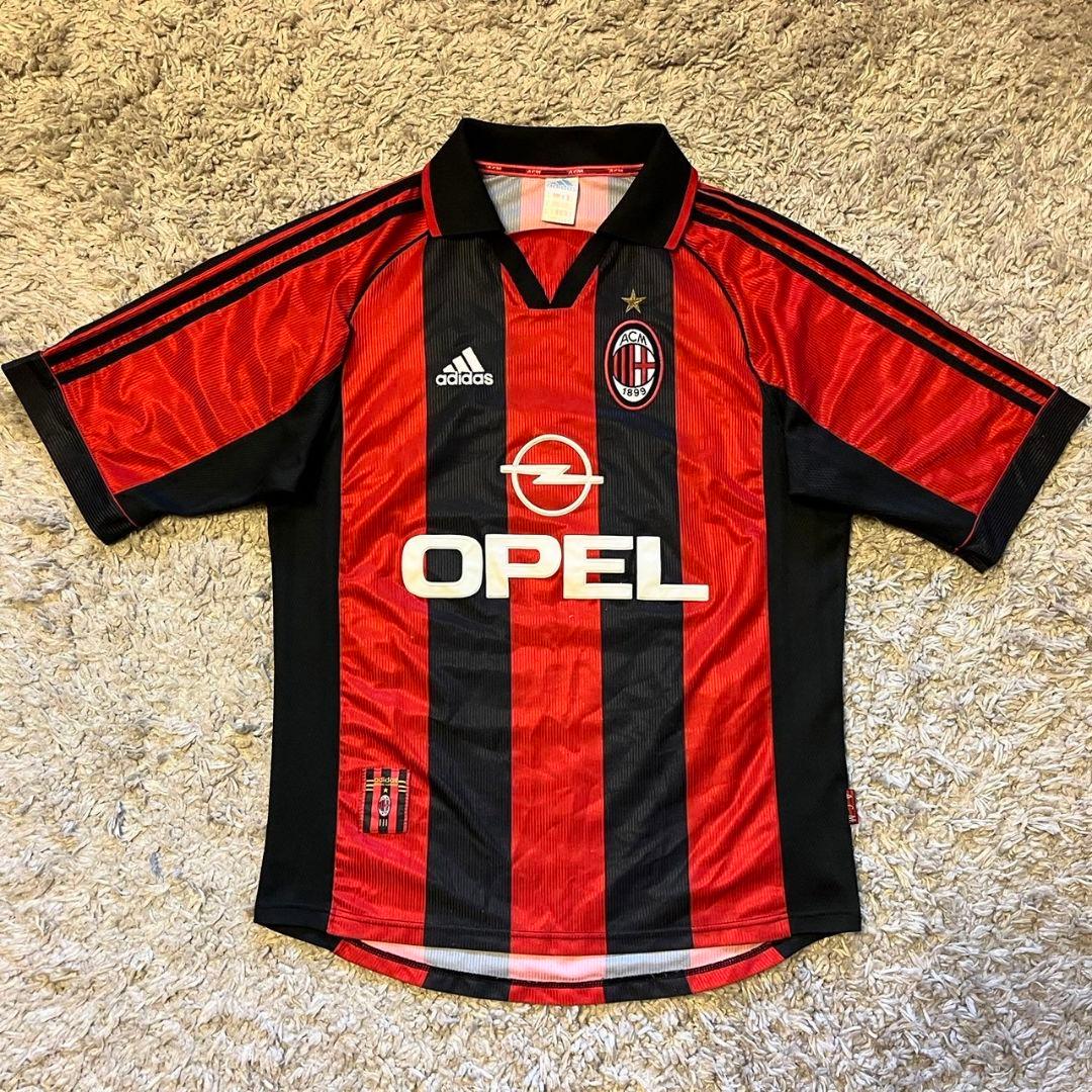 adidas アディダス ACミラン 98-99 ユニフォーム イタリア製 - メルカリ