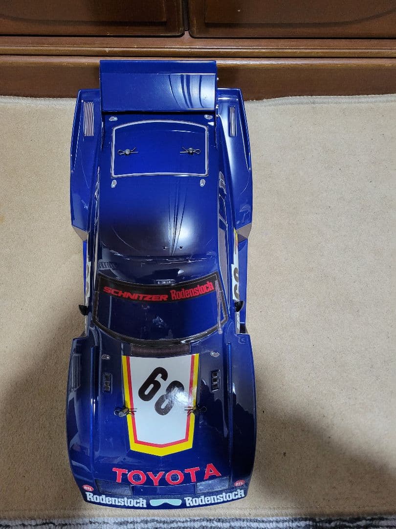 タミヤラジコン　TT01シャーシトヨタセリカLBボディメカ付
