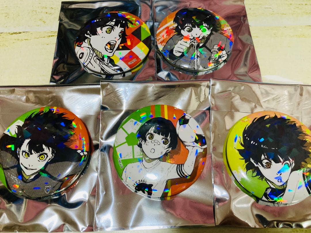 週末限定】ブルーロック マズル ホログラム缶バッジ 蜂楽廻 TVアニメ
