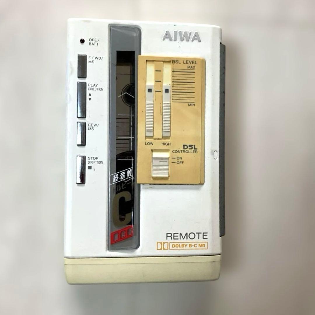 ジャンク品 AIWA アイワ HS-PX10 カセットプレイヤー カセットボーイ