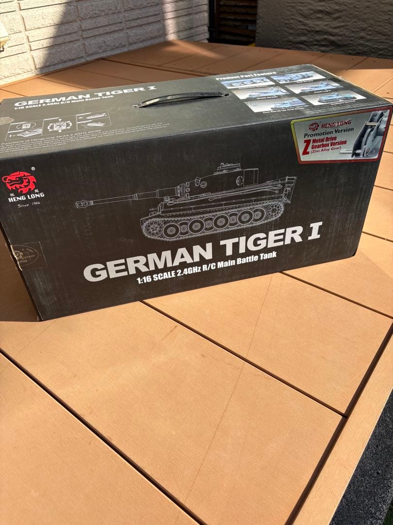 1/16henglong タイガ-I前期戦車 - メルカリ