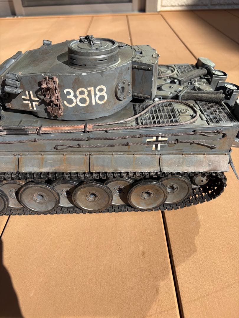 1/16henglong タイガ-I前期戦車 - メルカリ