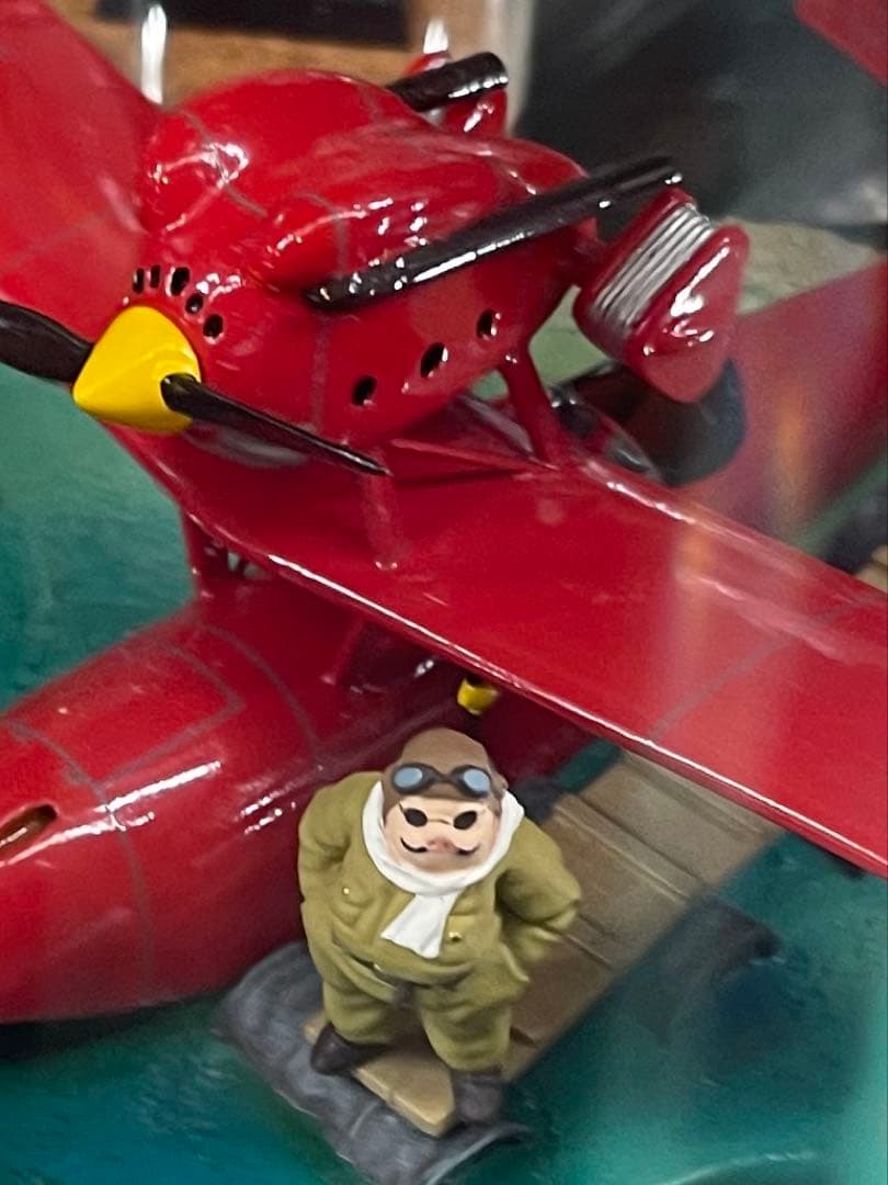 紅の豚 サボイアS-21 飛行艇 ポルコロッソ付ジオラマ 宮崎駿 - メルカリ