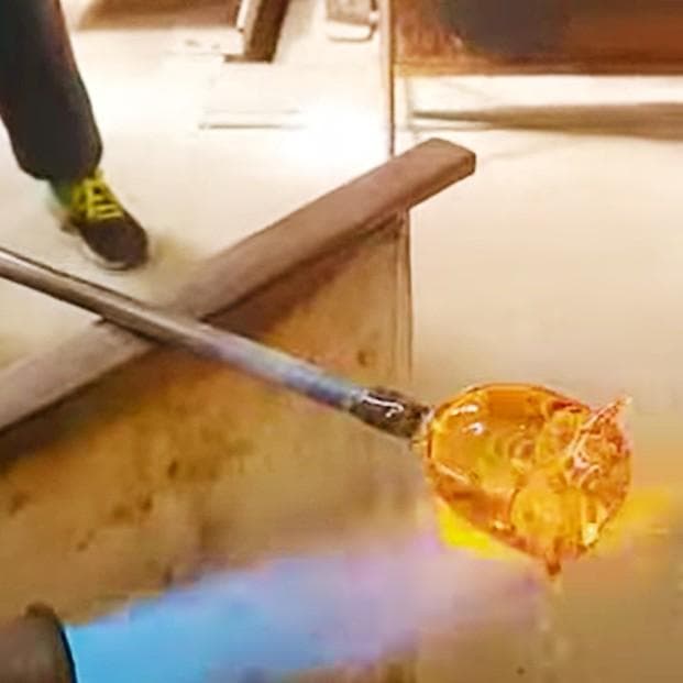 新品 アルスチェネデーゼ 16.5万 ムラーノガラスフクロウ ヴェネチアン