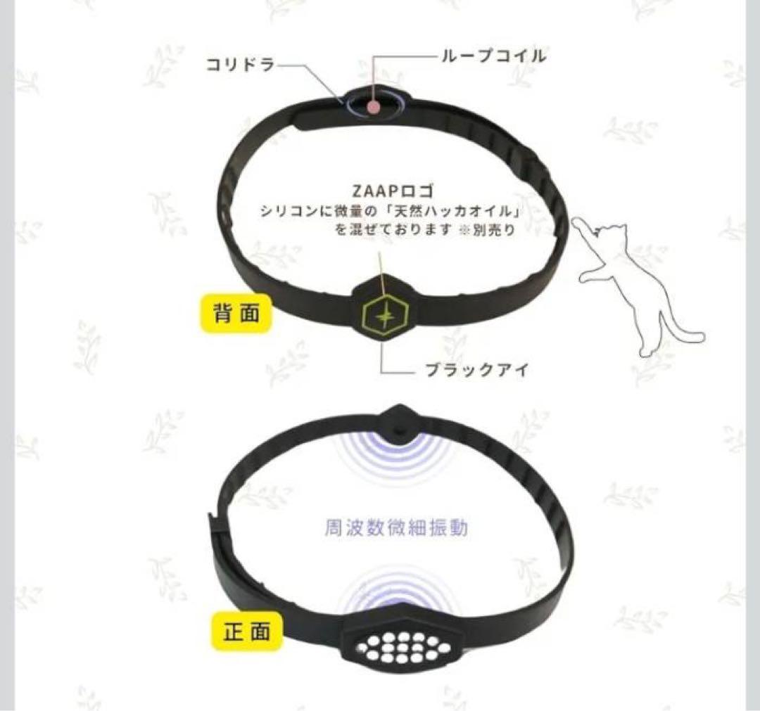 ZAAP Pemily 医療機器搭載 ペット用ネックレス 首輪