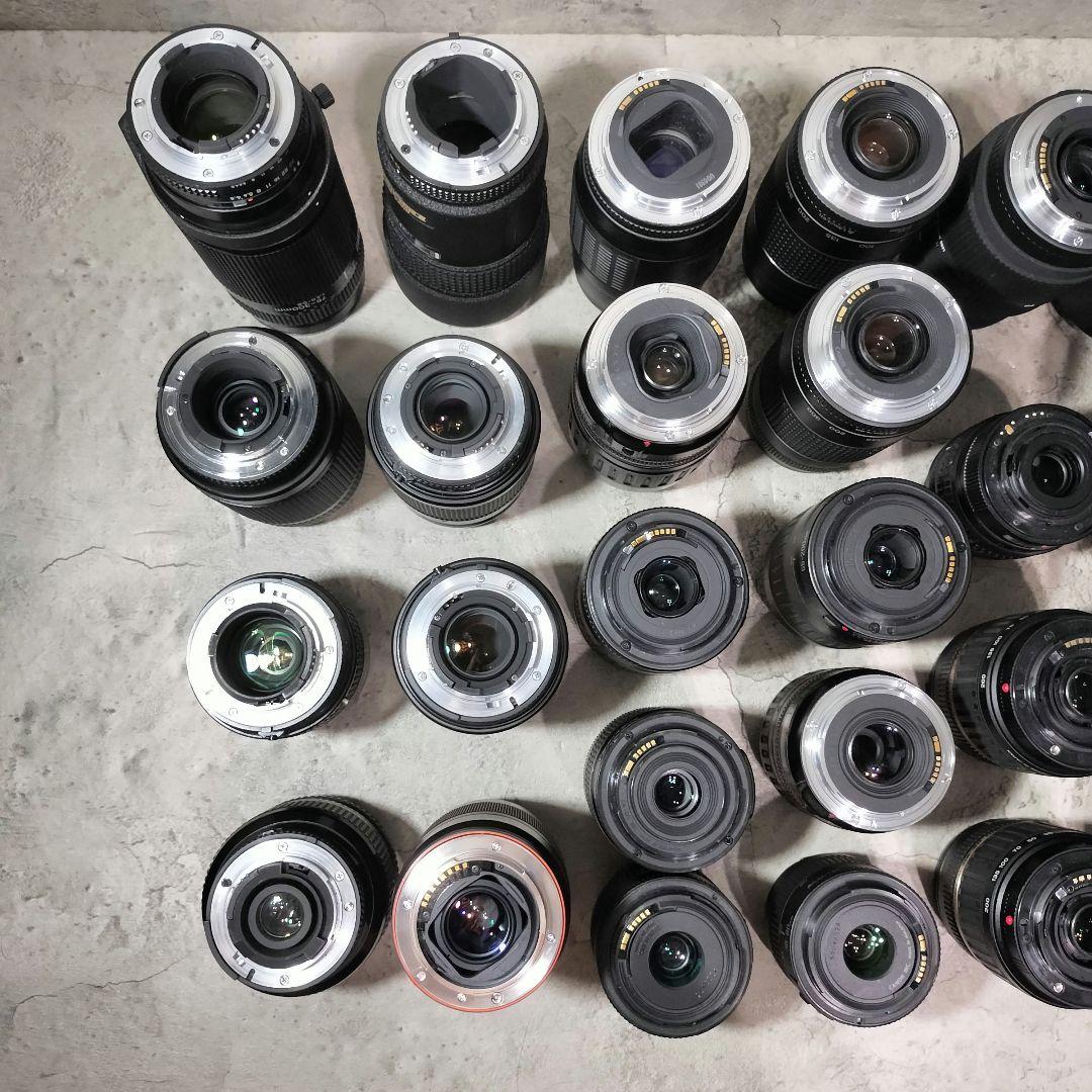 ジャンク】 カメラ レンズ まとめ売り Canon NIKON 等 31本