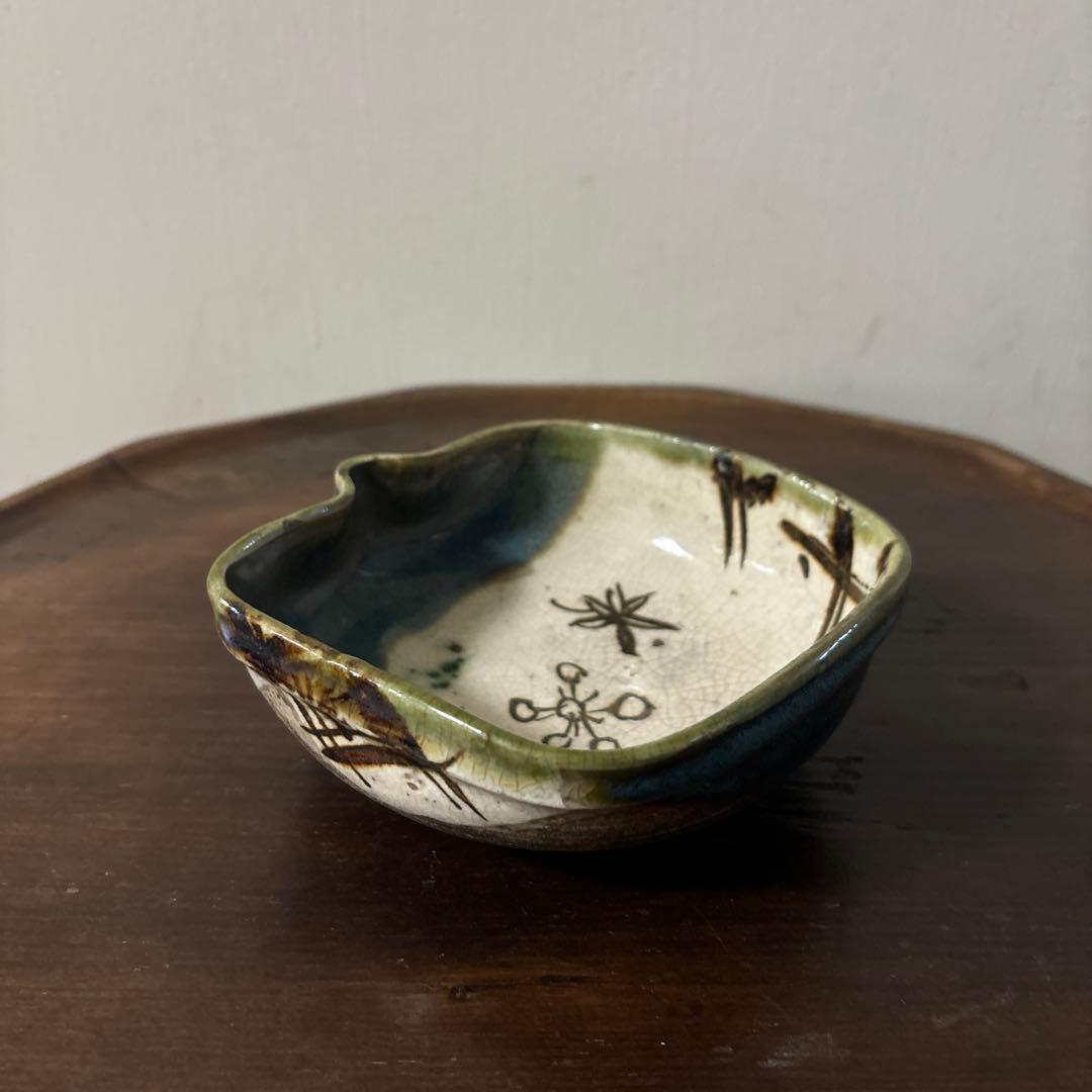 時代織部 向付け 美濃 瀬戸 古美術 茶道具 懐石 酒器 志野 唐津 備前 李