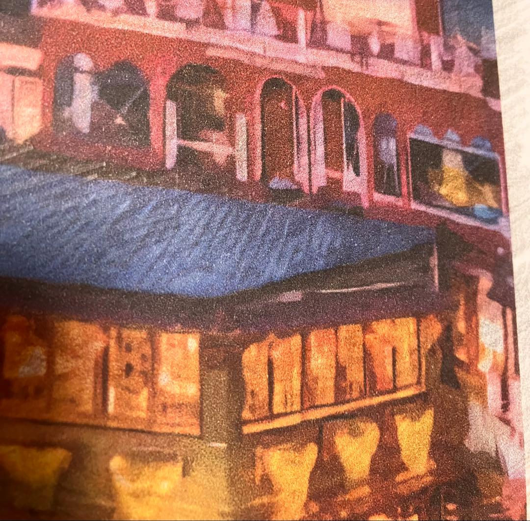 ジブリアート13千と千尋の神隠し「Asian Night」32.7㎝×24.0㎝