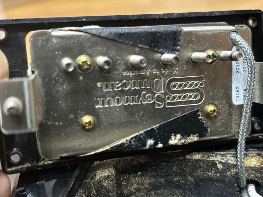 Epiphone レスポール スタジオ 改 ダンカン ピックアップ搭載