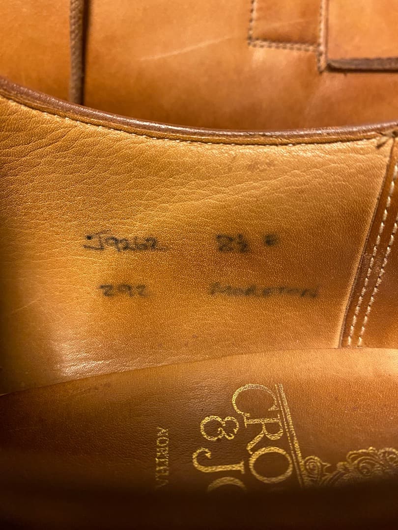 クロケット&ジョーンズ　MORETON　モールトン　8.5E