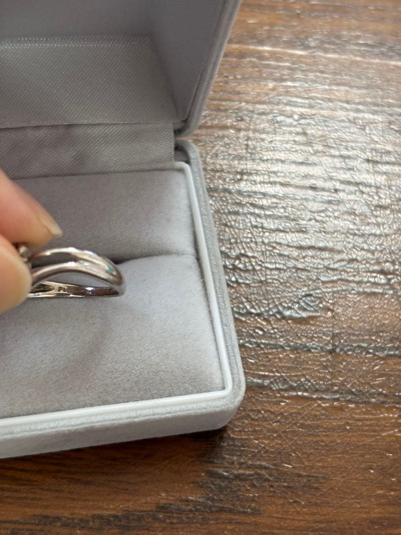 天然タンザナイト　pt900 リング