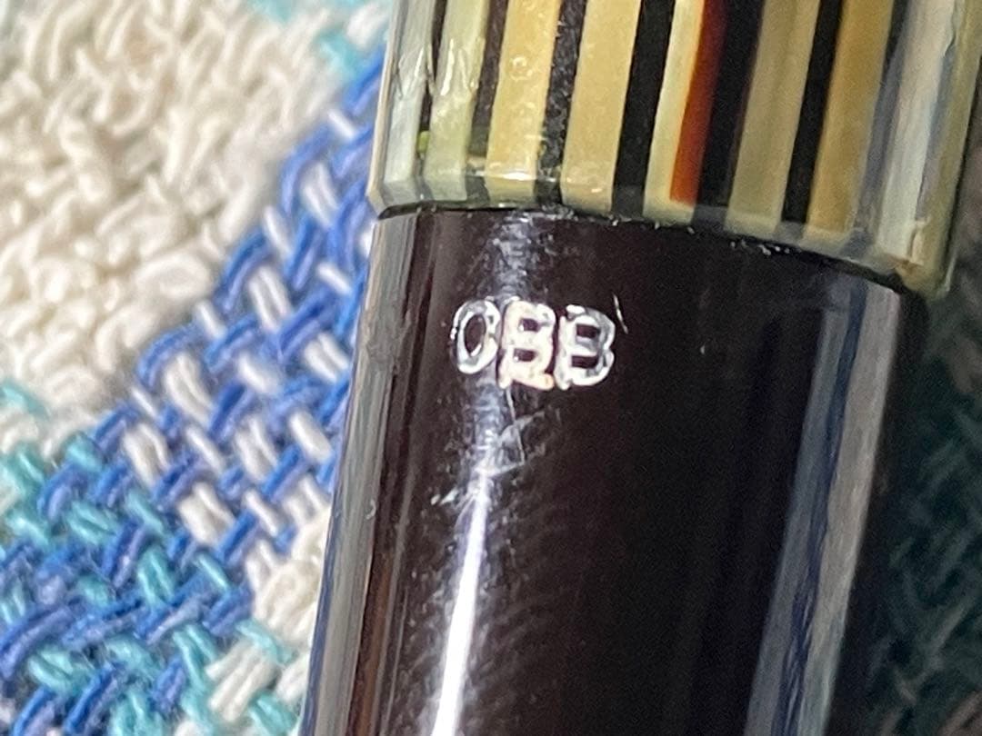ペリカン 茶縞 OBB 万年筆