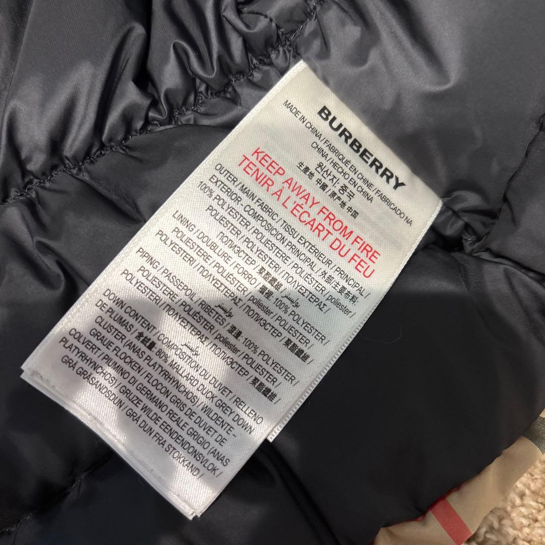 BURBERRY LONDON ENGLAND バーバリー ダウン80cm