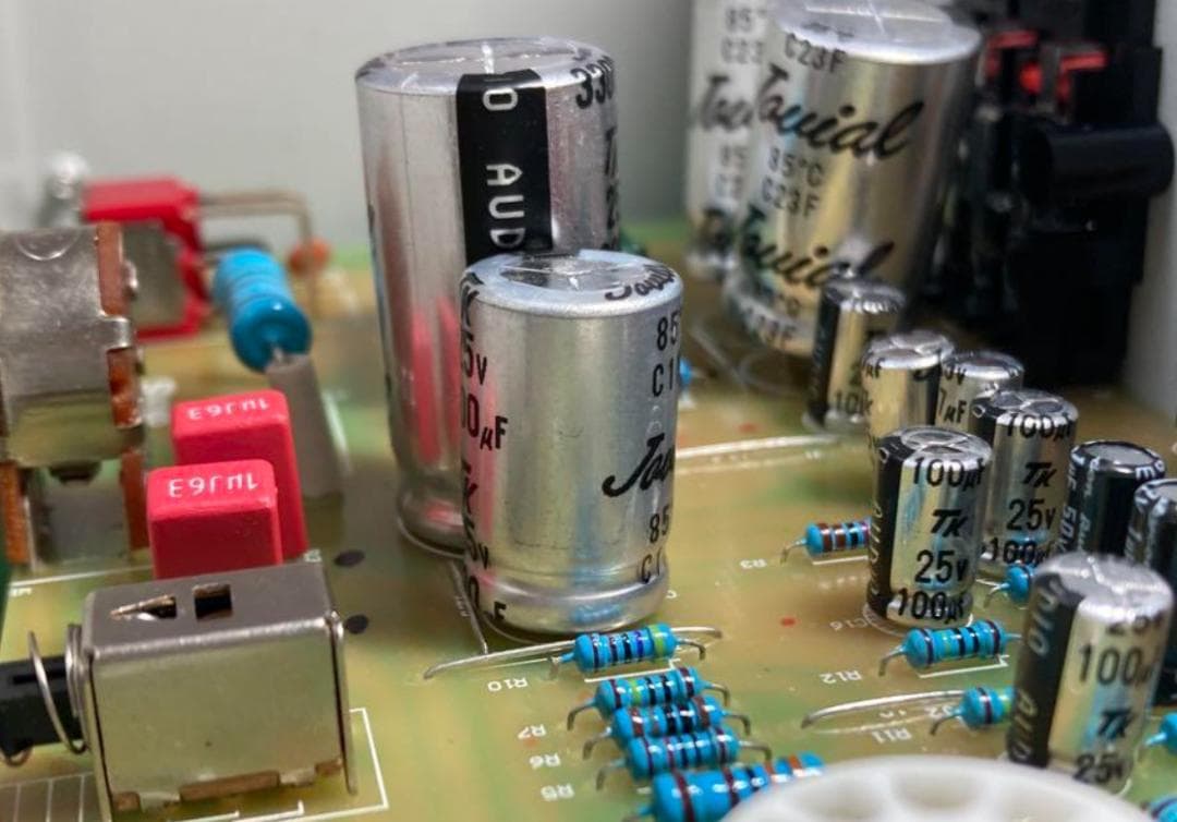 LXV-077 ハイブリッド真空管アンプ+フォステクス製 M800スピーカー