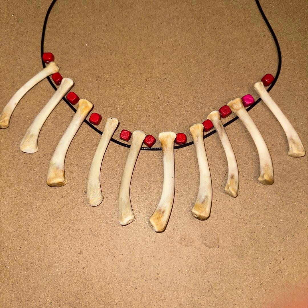 骨ネックレス ボーンネックレス ゴシックパンク パンク - メルカリ