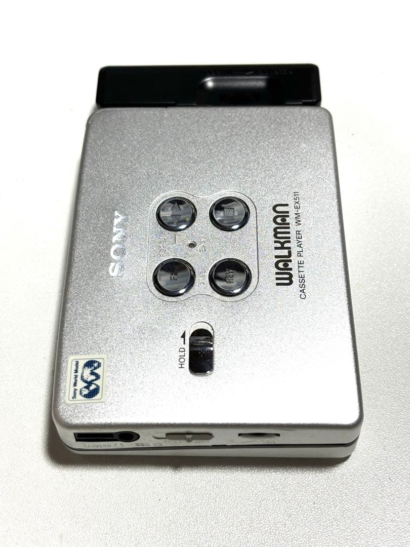 SONY カセットウォークマン WM-EX511 整備品 リモコン付き 再生可能 音