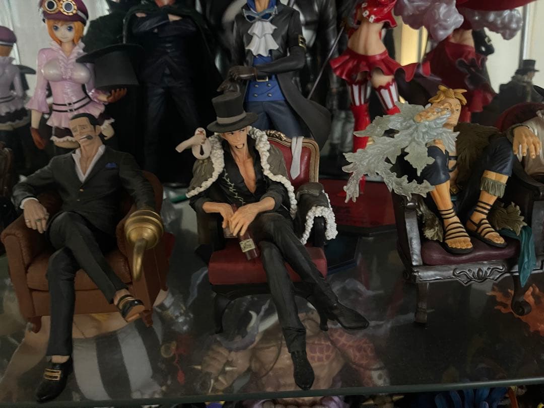 一番くじフィギュアセレクション ワンピース ルッチ マルコ ミホーク