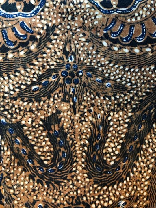 お値下げします！　藍染め　オールドバティック　チャップ(8246)