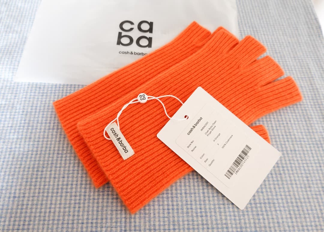 新品未使用】☆キャッシュベイビー オープンフィンガーグローブ