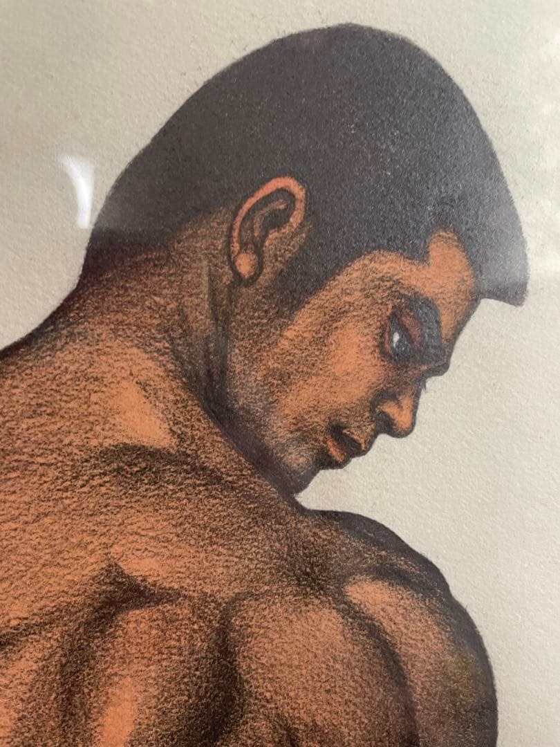 空*様 三島剛 若者 直筆画 Mishima Go 薔薇族 伊藤文学