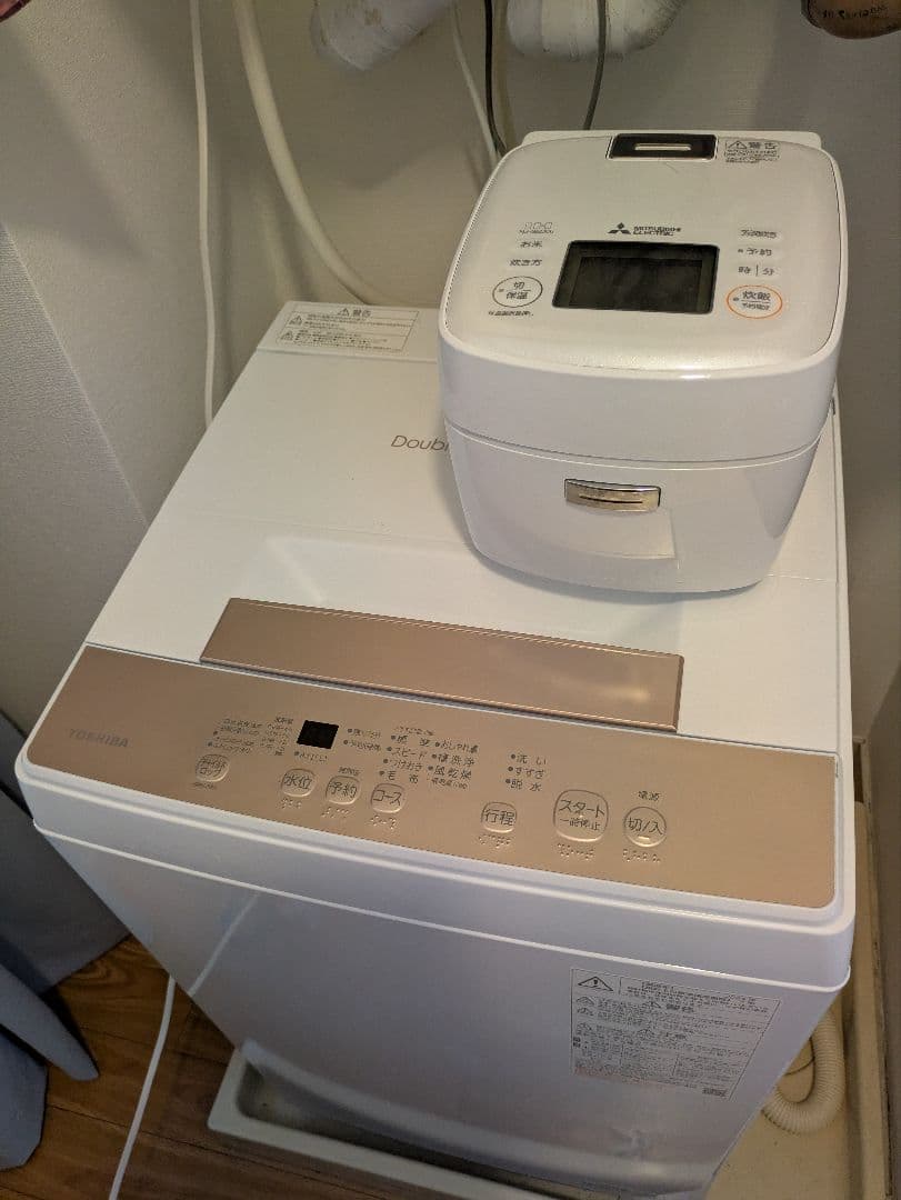 【都内】一人暮らし4点セット（冷蔵庫、レンジ、洗濯機、炊飯器）