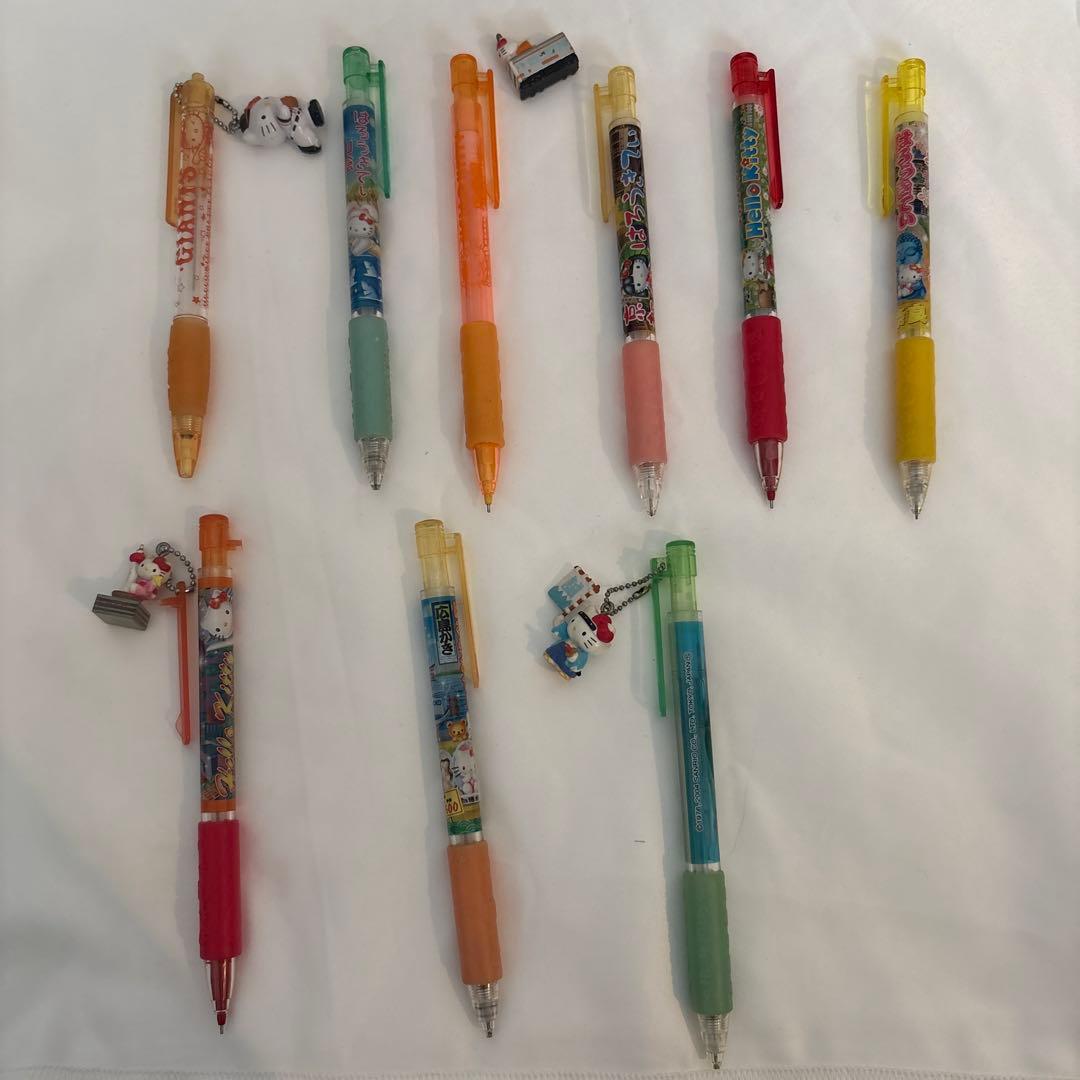 限定品】御当地ハローキティボールペン＆シャープペンセット 全54本