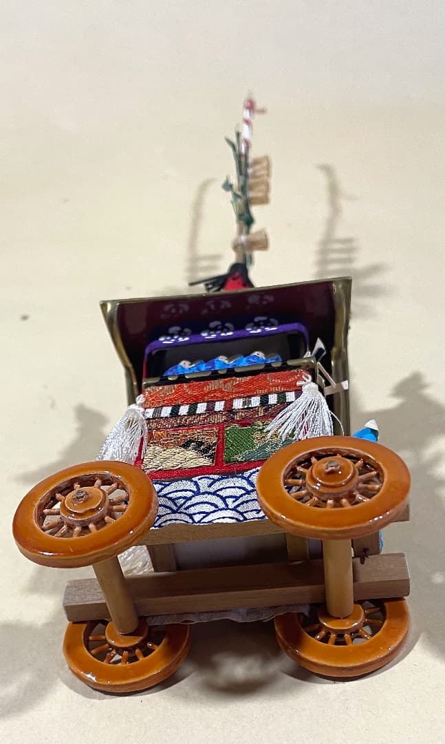 K 155・祇園祭山鉾ミニチュア さくら井屋 長刀鉾、郷土玩具、廃絶