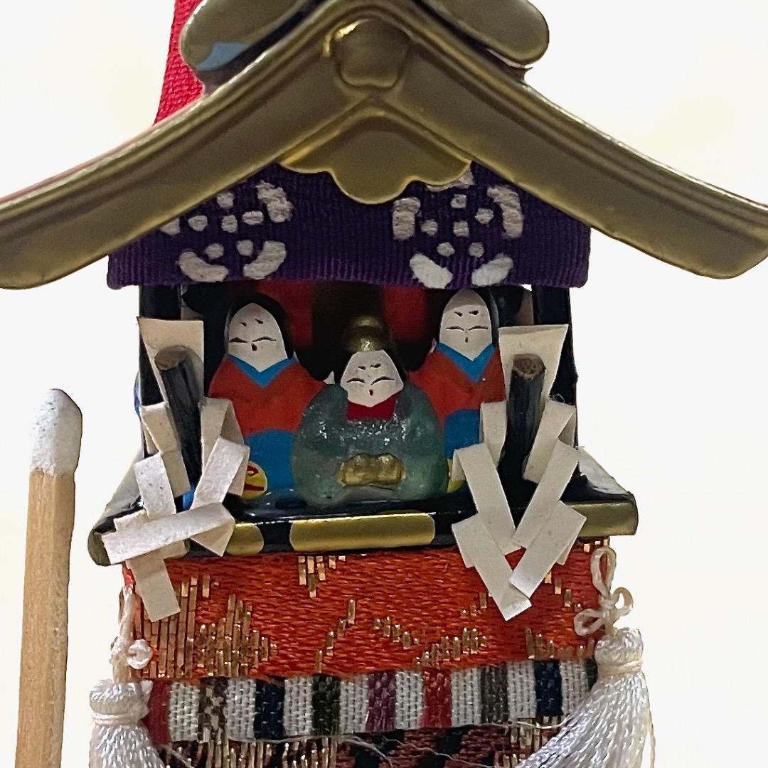 K 155・祇園祭山鉾ミニチュア さくら井屋 長刀鉾、郷土玩具、廃絶