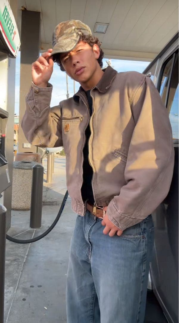 希少 Carhartt カーハート デトロイトジャケット J97 FWD