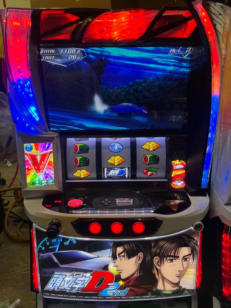 パチスロ実機 イニシャルD 2nd スマスロ