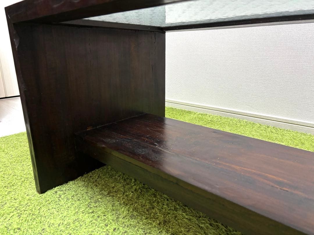 美品】【KAJA】古材アジアンローテーブル