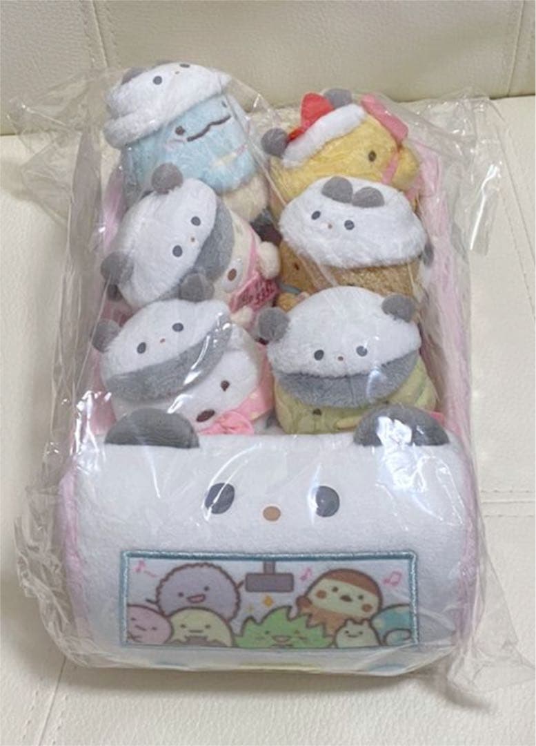 すみっコぐらしパンダ観光バス東京駅店3周年ぬいぐるみ