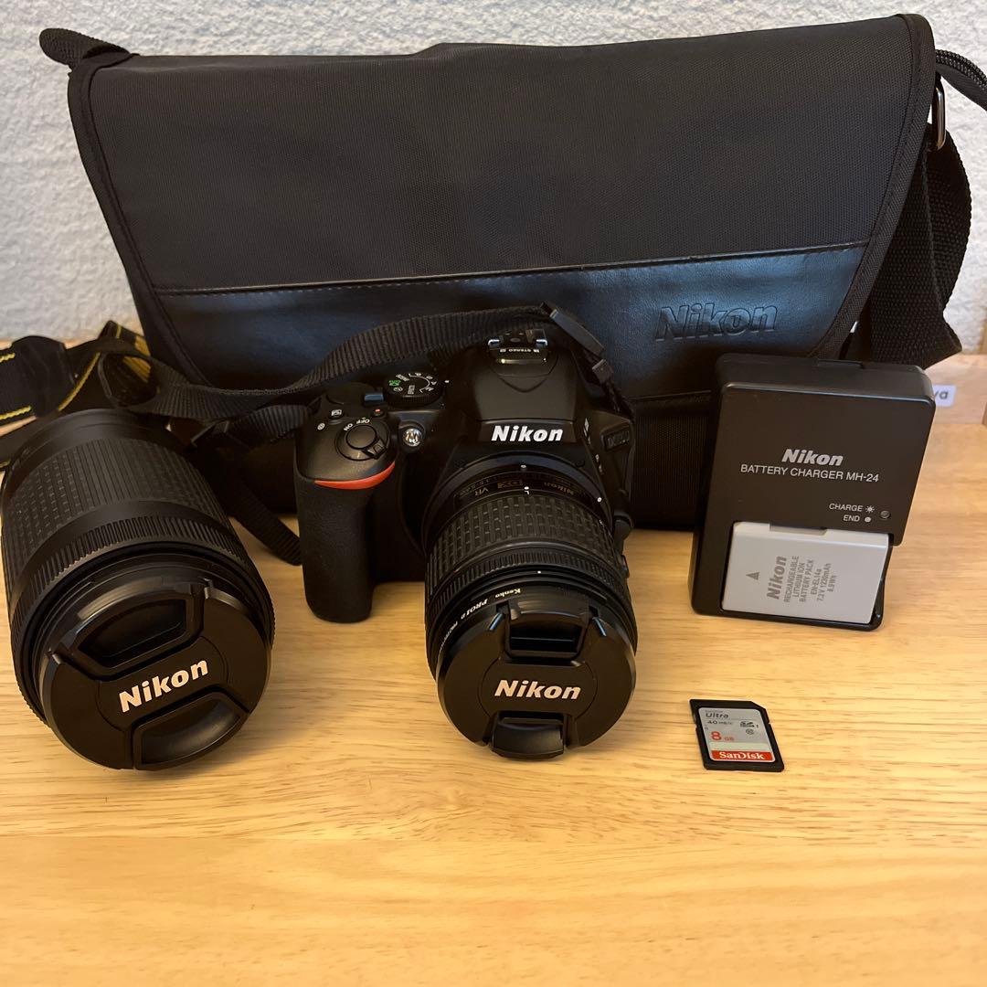 Nikon D5600 デジタル一眼レフ カメラセット Amazon | Nikon D5600 DSLR Camera Kit [with AF-P 18-55 VR lens