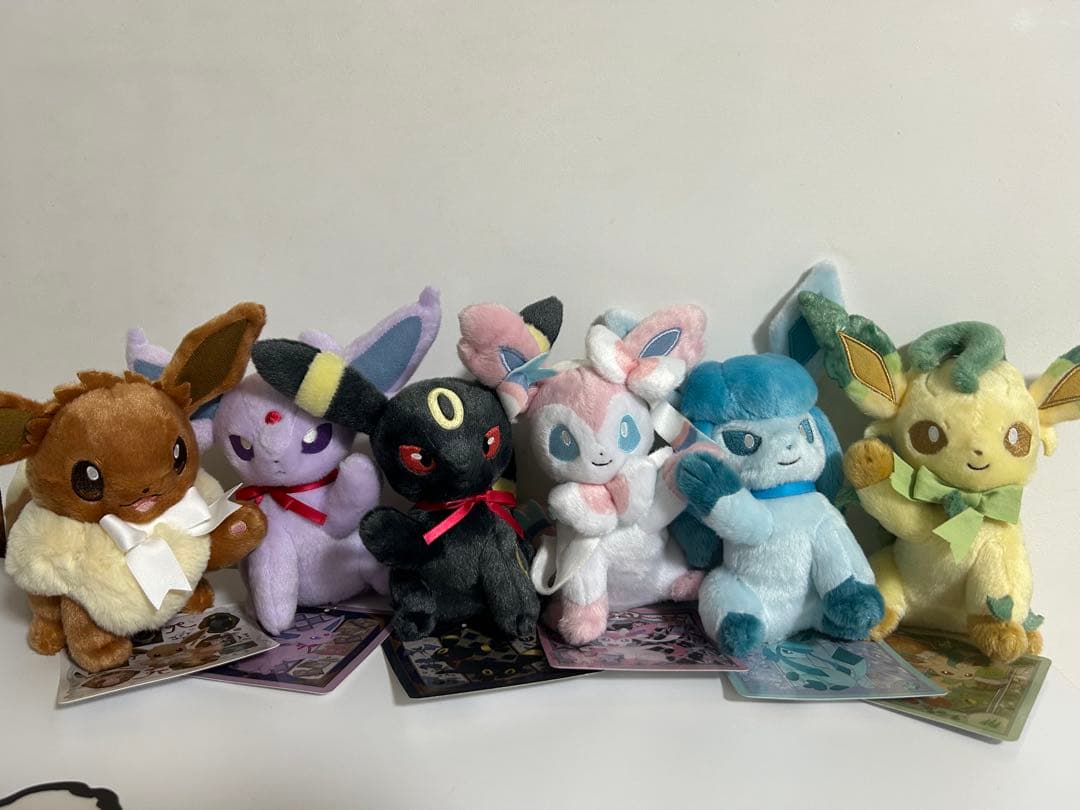 Eevee Collection イーブイコレクション ぬいぐるみ6種セット
