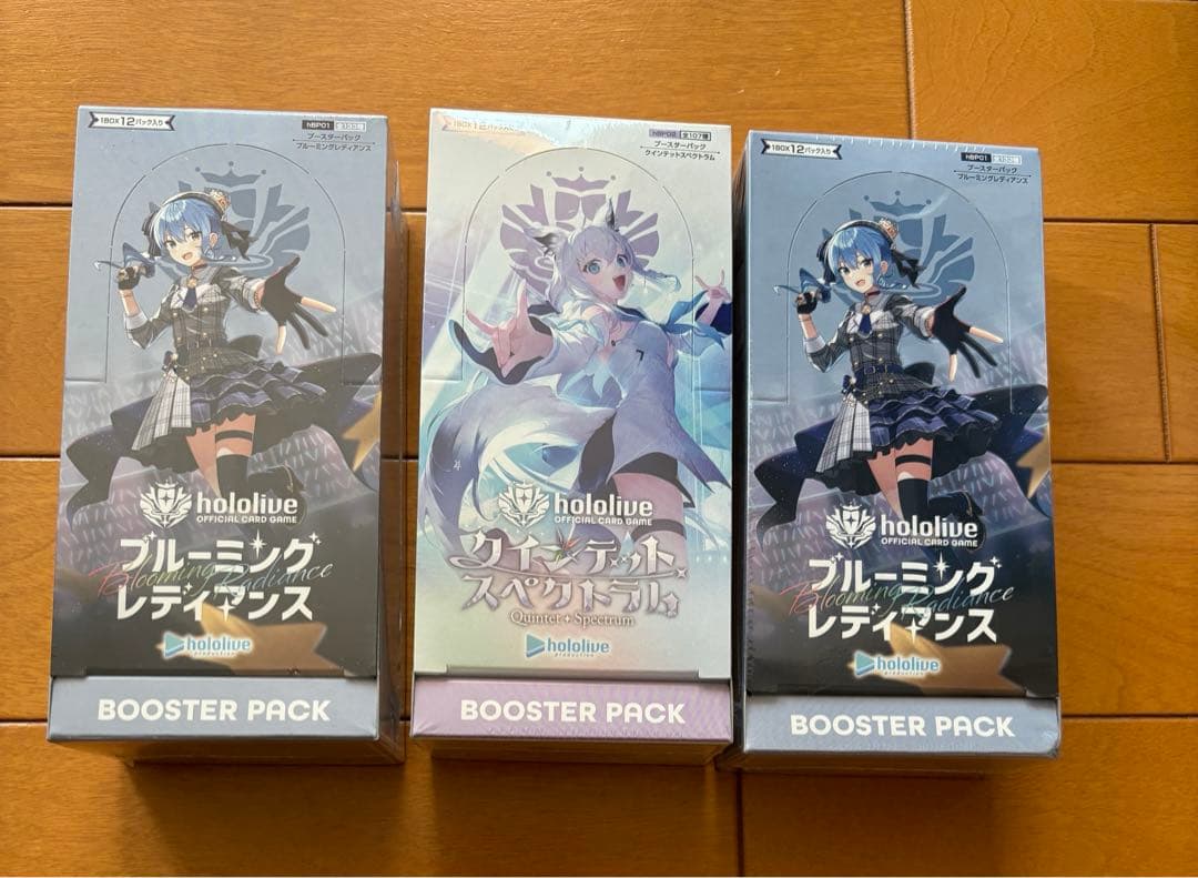 ホロライブカード ブルーミングレディアンス クインテット