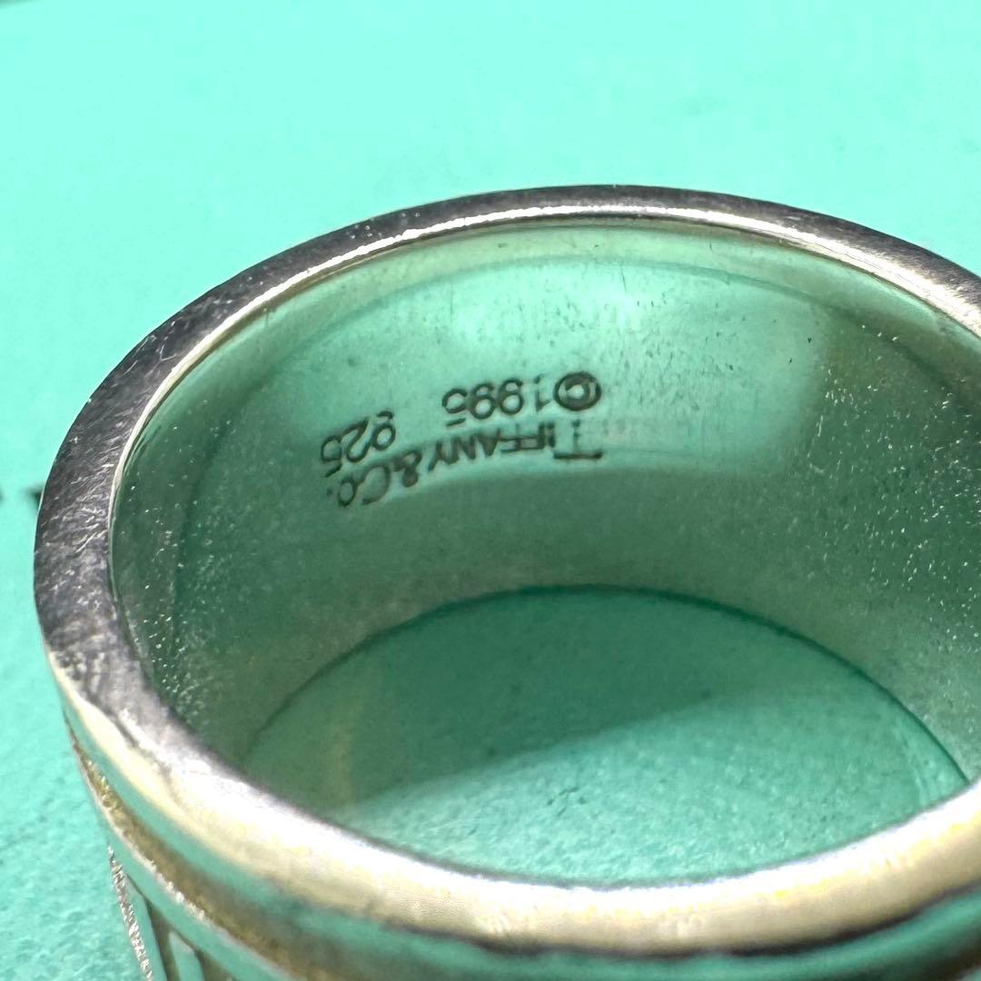 TIFFANY ティファニー アトラス ワイド リング 13号 SV925 定番