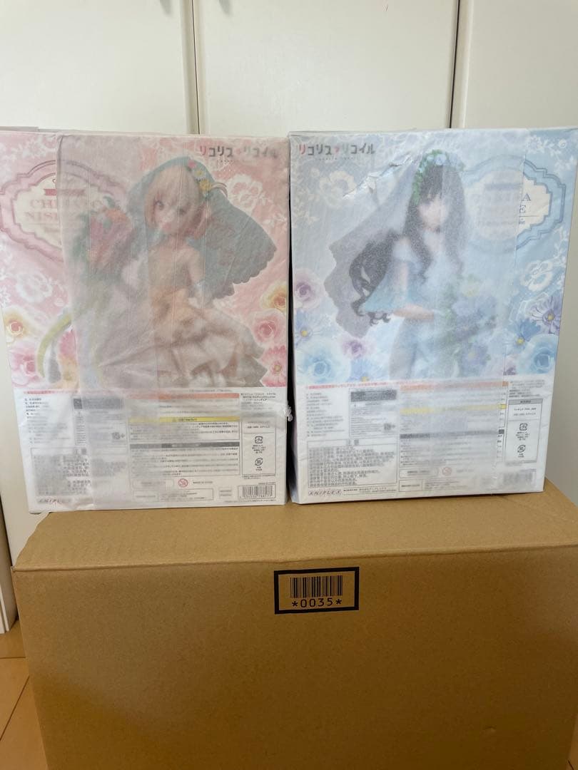 リコリスリコイル 錦木千束 井ノ上たきな ウェディングドレス フィギュア