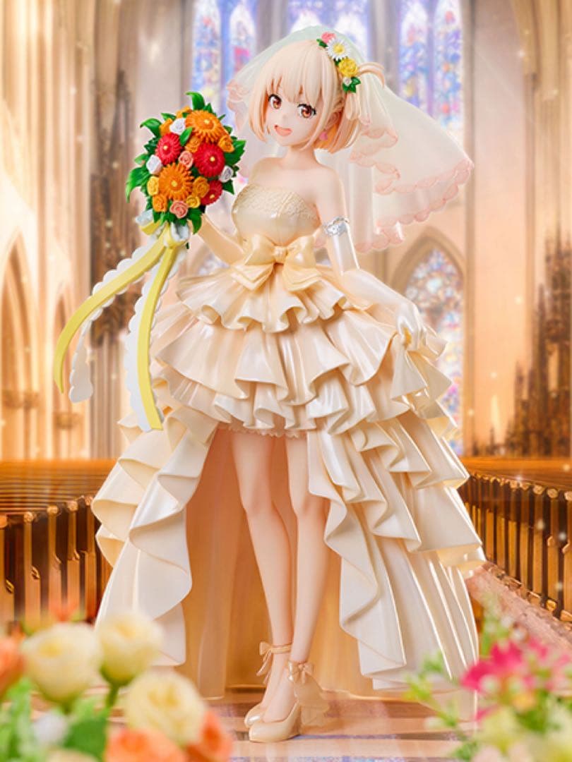 リコリスリコイル 錦木千束 井ノ上たきな ウェディングドレス フィギュア