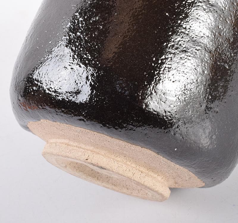 楽吉左衛門 了入造 黒楽茶碗 銘「雅静」 表千家十三代