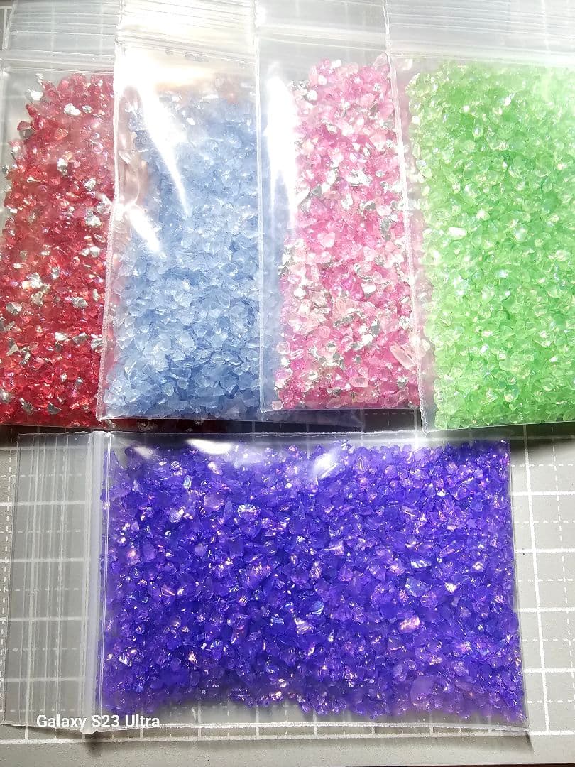 ⑨❣️蘭❣️★Ｎｏ1512 ガラスナギット★フリモント〜✨44個