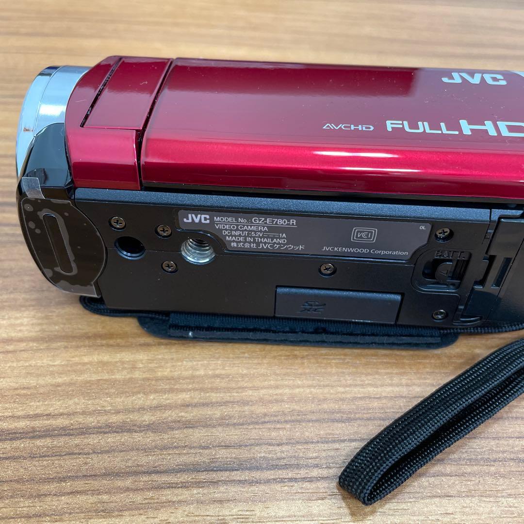 JVC Everio GZ-E780-R FULL HD ビデオカメラ