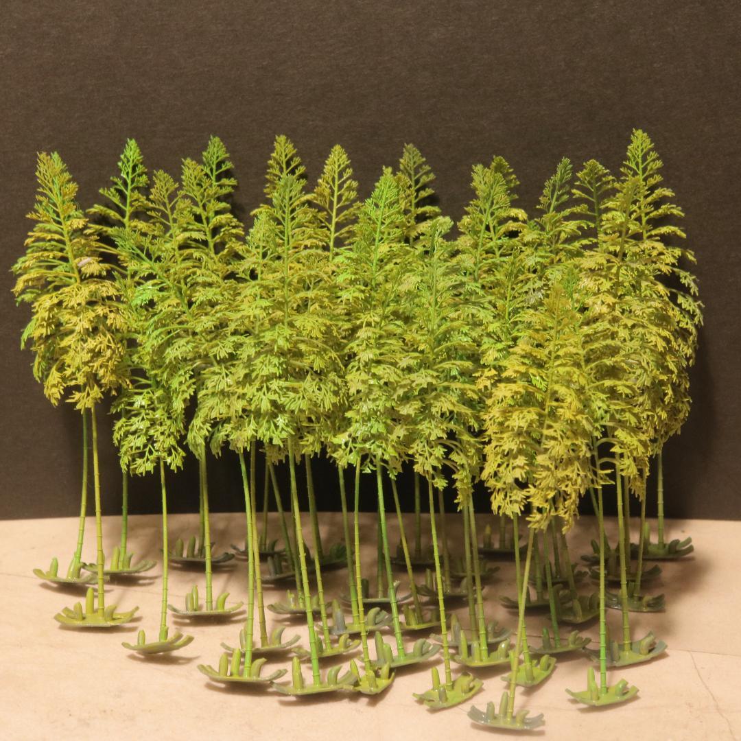 【風船さま専用】神社・鳥居＆竹・枝垂れ桜・クロマツ（Nゲージ）