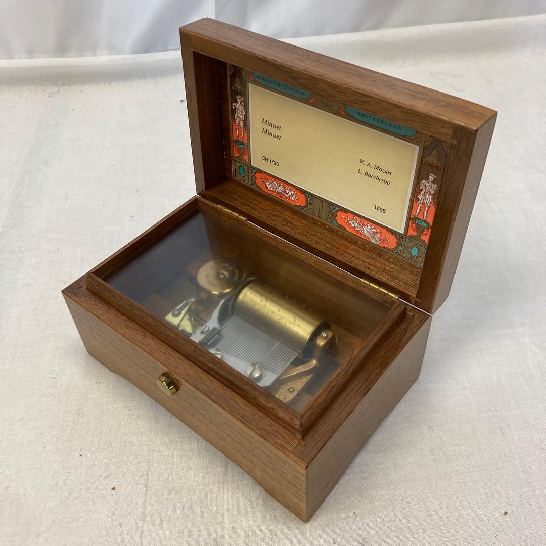 1205パ リュージュ 36弁 オルゴール Reuge メヌエット Minuet